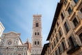 Italy. Florence. Basilica of Santa Croce. Royalty Free Stock Photo