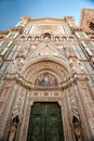 Italy. Florence. Basilica of Santa Croce. Royalty Free Stock Photo