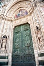 Italy. Florence. Basilica of Santa Croce. Royalty Free Stock Photo