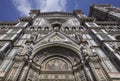 Florence cathedral facade detail