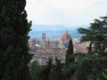 Italy. Florence. Cathedral Santa Maria del Fiore Royalty Free Stock Photo