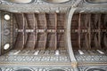 Italy, Florence - May 11 2019, Vault ceiling of  San Miniato al Monte church in Florence, Tuscany region Royalty Free Stock Photo