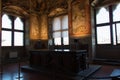 Audience Chamber or Hall of Justice in the Palazzo Vecchio, Florence, Italy.