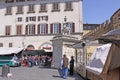 Italy. Florence. The monument to the founder of the Medici