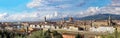 Italy. Florence. Panoramic view from Piazzale Michelangelo.