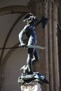 Italy, Florence, the Perseo of Cellini. Royalty Free Stock Photo