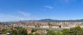 Panoramic view of Florence from Piazzale Michelangelo in Florence, Italy Royalty Free Stock Photo