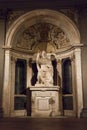 Italy,Florence,Salone of 500,Palazzo Vecchio,statue. Royalty Free Stock Photo