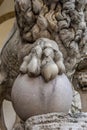 Italy,Florence, Signoria lion claws Medici