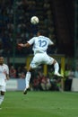 Italy-France,Thierry Henry in action during the match