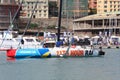 ITALY,GENOA: here is the boat that won the 2023 edition of Ocean Race: 11th Hour Racing Team.