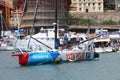 ITALY,GENOA: here is the boat that won the 2023 edition of Ocean Race: 11th Hour Racing Team.