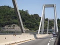 Italy, Genova, Morandi bridge.