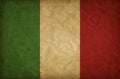 Italy grunge flag