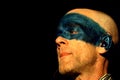 REM, Michael Stipe, during the concert Royalty Free Stock Photo