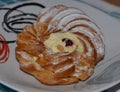 Italy : Italian pastry traditional for Saint Joseph\'s Day,Zeppola di San Giuseppe.