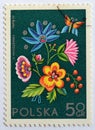 ITALY - June 9,2023 : Poland postage stamp.