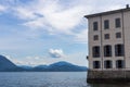 Italy Lake Maggoire water and mountains