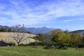 Italy, landscape, sky, limit, panorama, clouds, Royalty Free Stock Photo