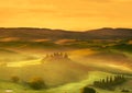 Italy. Landscapes of Tuscany.