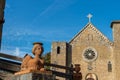 Italy, Lazio, Bolsena, church of San Salvatore