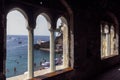 Italy. Liguria. Bay of Camogli. San Fruttuoso Abbey of Capodimonte