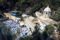 Italy. Liguria. Bay of Camogli. San Fruttuoso Abbey of Capodimonte