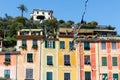 Italy. Liguria. The colored houses of Portofino