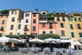 Italy. Liguria. The colored houses of Portofino