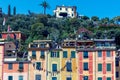 Italy. Liguria. The colored houses of Portofino