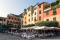 Italy. Liguria. The colored houses of Portofino