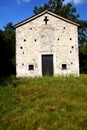 Italy lombardy in the arsago seprio old church closed