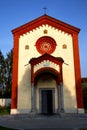 italy lombardy in the barza old church