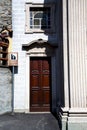 Italy lombardy in the besnate old step wall