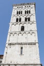 Italy, Lucca, bell tower of the church San Michele in Foro