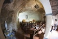 Italy Lucca Garfagnana Vergemeoli factories, Hermitage of Calomini, the Grotta dedicated to the Madonna della Penna