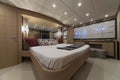 Italy, luxury yacht, master bedroom