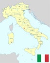 Italy map - cdr format
