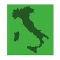 Italy map - sovereign state in Europe
