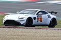 Italy - 29 March, 2019: Aston Martin Vantage AMR GT4 of PROsport Performance Germany Team