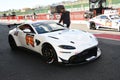 Italy - 29 March, 2019: Aston Martin Vantage AMR GT4 of PROsport Performance Germany Team