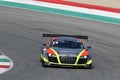 Italy - 29 March, 2019: Audi R8 LMS 2018 of Speed Lover Belgium Team driven by Dominique Bastien/Jimmy de Breucker in action