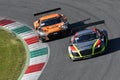 Italy - 29 March, 2019: Audi R8 LMS 2018 of Speed Lover Belgium Team driven by Dominique Bastien/Jimmy de Breucker in action