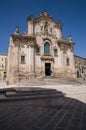 Italy. Matera, Unesco site and European Capital of Culture 2019. Church of San Francesco d'Assisi, 13th - 18th centuries