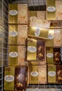 Ferrero Rocher ice cream in dark and white flavour in boxes