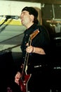 Motorhead , Lemmy Kilmister during the concert Royalty Free Stock Photo