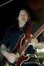 Motorhead  , Lemmy Kilmister during the concert Royalty Free Stock Photo