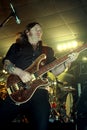 Motorhead , Lemmy Kilmister during the concert Royalty Free Stock Photo