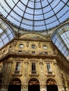 Italy - Milano - Gallery Vittorio Emmanuele II Royalty Free Stock Photo