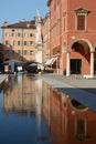 Beautiful Modena on a summer morning Royalty Free Stock Photo